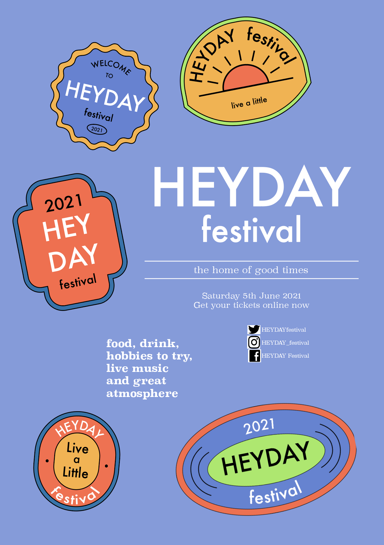 Poster for HEYDAY festival