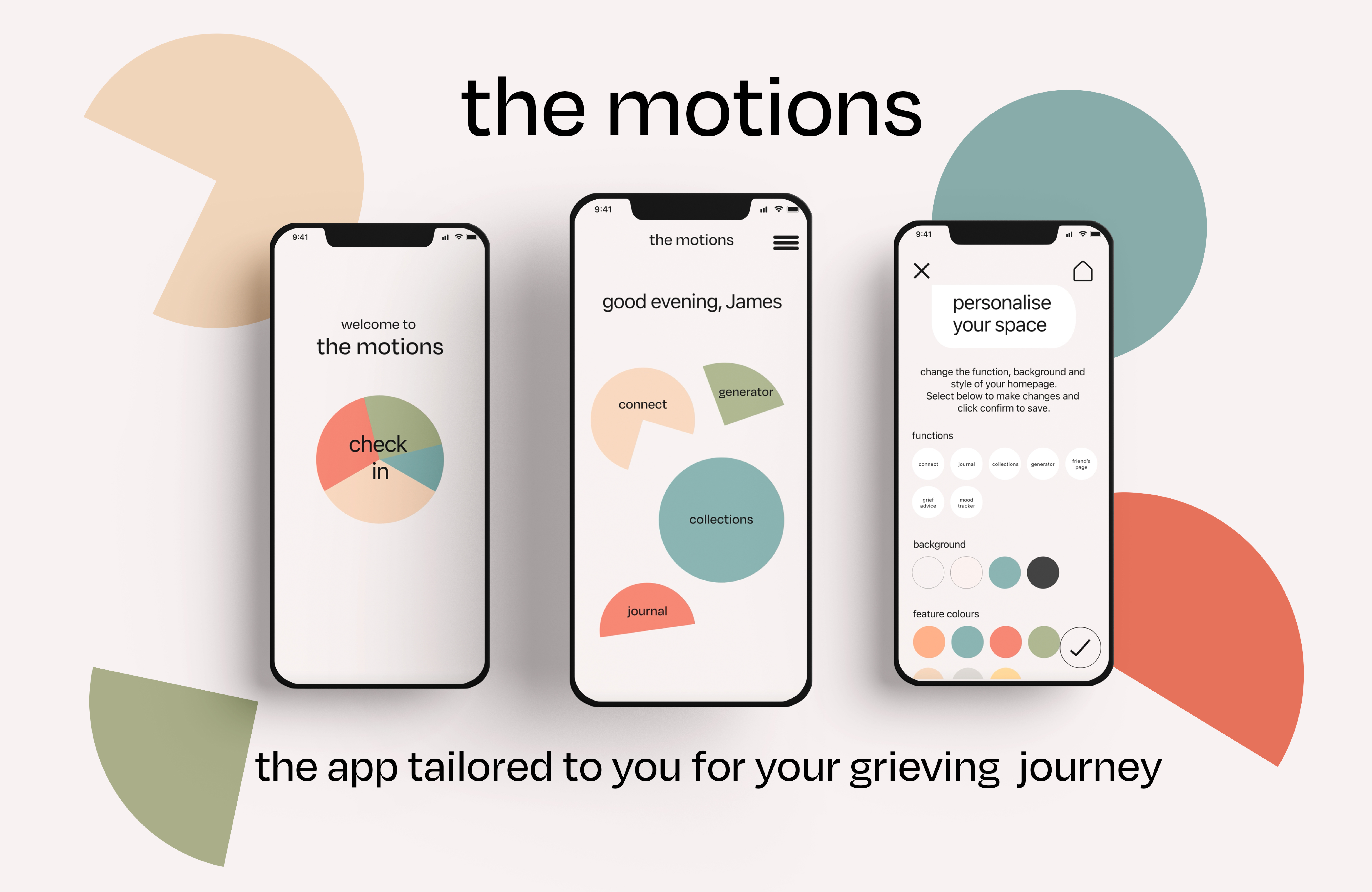 the motions : the app tailored for your grieving journey
